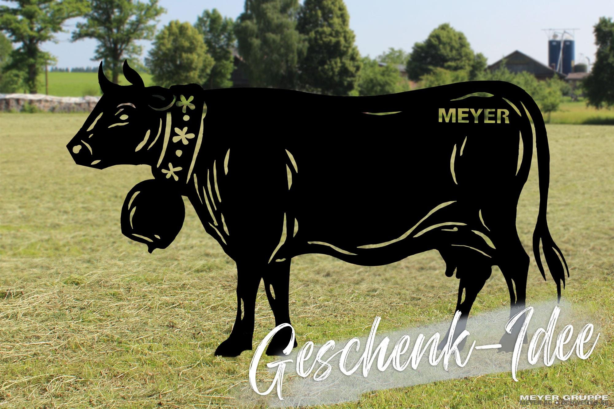Scherenschnitt_Kuh_Geschenkidee